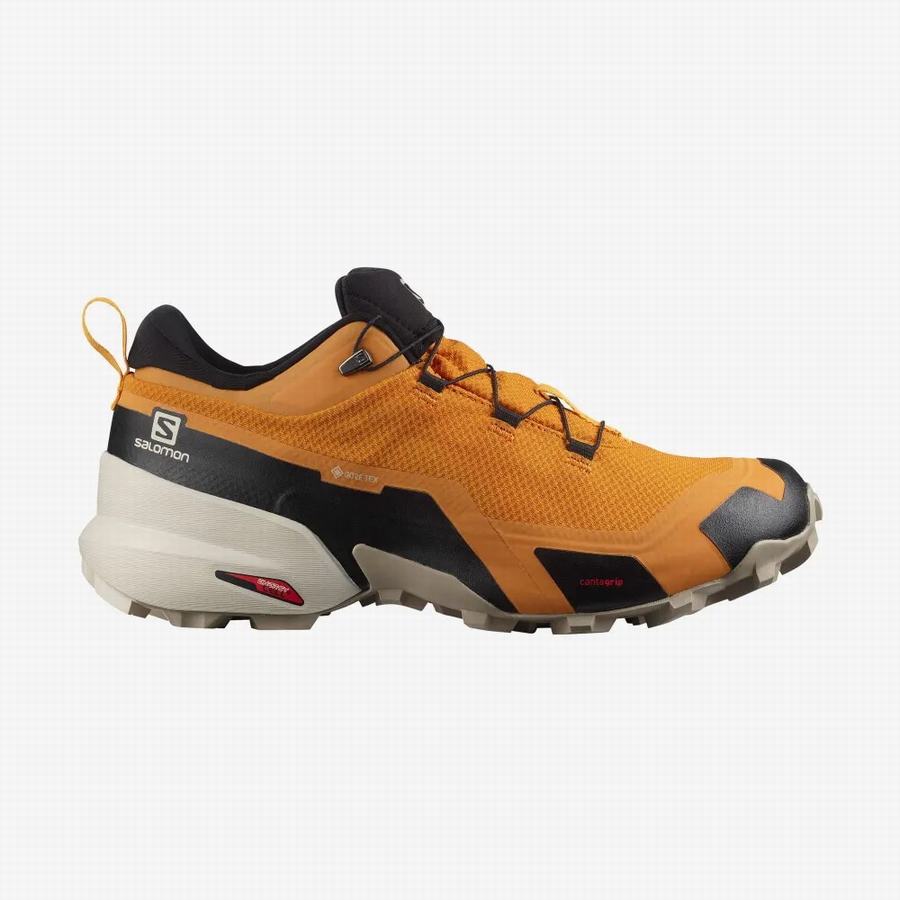 Salomon Cross Hike Gore-tex Vandringsskor Herr Mango [JRN5161ZB]